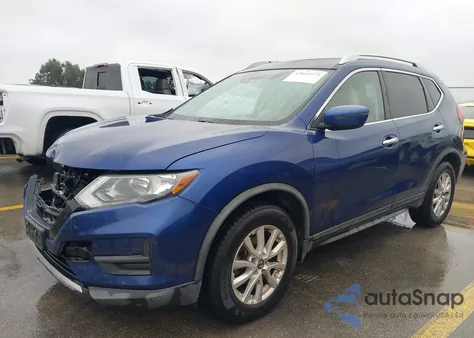 2019 Nissan Rogue Sv z USA, uszkodzony, nr VIN KNMAT2MV8KP518929